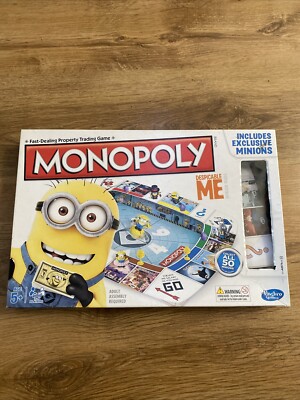 Monopoly Despicable ME Brettspiel - inklusive exklusiver Minions! 100% Komplett