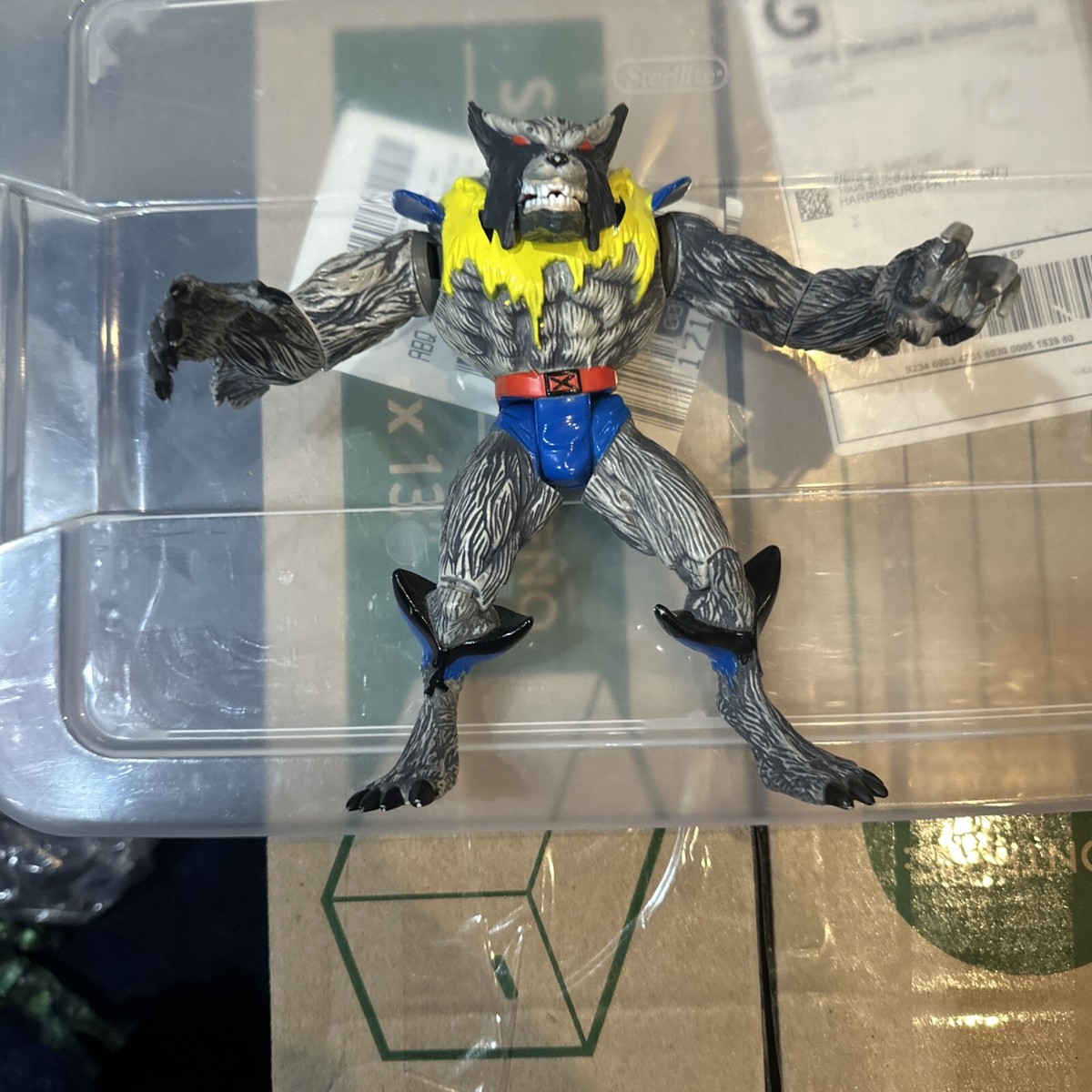 ToyBiz X-Men Mutant Monsters Werewolf Wolverine Marvel 1996 Action