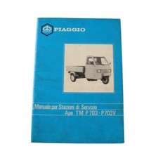 Manuale stazioni di servizio Piaggio Ape TM P703 P703V