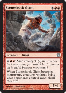 Stoneshock Giant x4 - Theros - NM-Mint, English - Theros