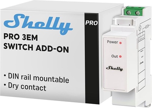 Power Meter Auxiliary Switch, with Dry Contacts
