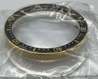 Citizen 389-0010P Original Yellow/Black Complete Bezel Aqualand C520 JP2004 nos