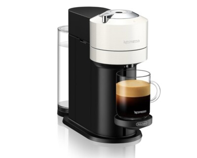 Nespresso Vertuo Next Coffee and Espresso Machine - White (ENV120W) NEW-L K