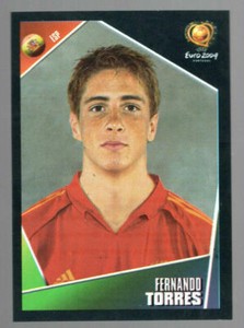 Panini 2004 FIFA FERNANDO TORRES BASE ROOKIE Sticker RC ...