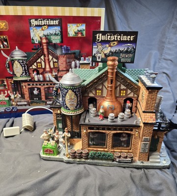 Lemax Yulesteiner Brewery Animated Building - With 4.5V Adapter #05073