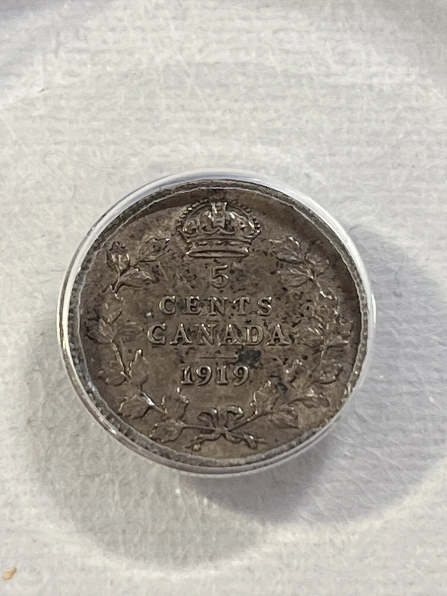 (稀少)カナダ連邦　ジョージ5世　50セント銀貨　1919 稀少)カナダ連邦 ジョージ5世 50セント銀貨 1919 稀少)カナダ連邦