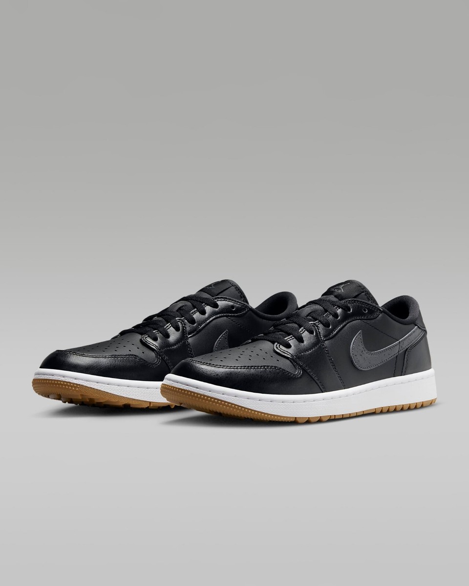 Size 11 - Air Jordan 1 Golf Low Black Gum for sale online | eBay