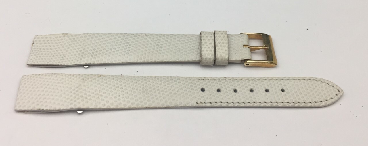 Bracelet Montre Lézard 14mm Blanc | Camille Fournet Anses Fixes