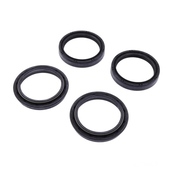 Simmerring Satz Gabel Mit Staubkappe Showa 47Mm FüR Suzuki RM 125 Bj. 2001-2012-image