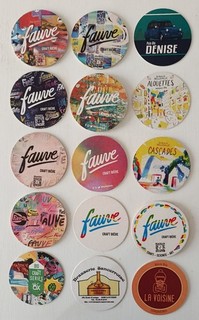 Lot 10 Sous bocks Bière bierdeckel posavasos sottobicchierri beer coasters