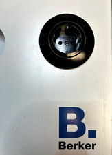 Berker Steckdose Serie 1930 incl. Rahmen schwarz 1-fach 