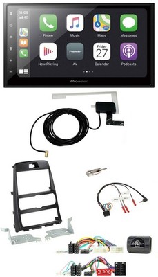 Pioneer USB Lenkrad 2DIN Bluetooth DAB Autoradio für Hyundai Genesis 2010-2013 s