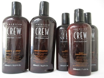American Crew Daily Shampoo & Conditioner SET 5 BOTTLES (15.2/8.4 oz) dented