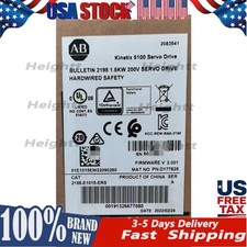 New Allen Bradley 2198-E1015-ERS Kinetix 5100 200V Class Servo Drive US Free Tax