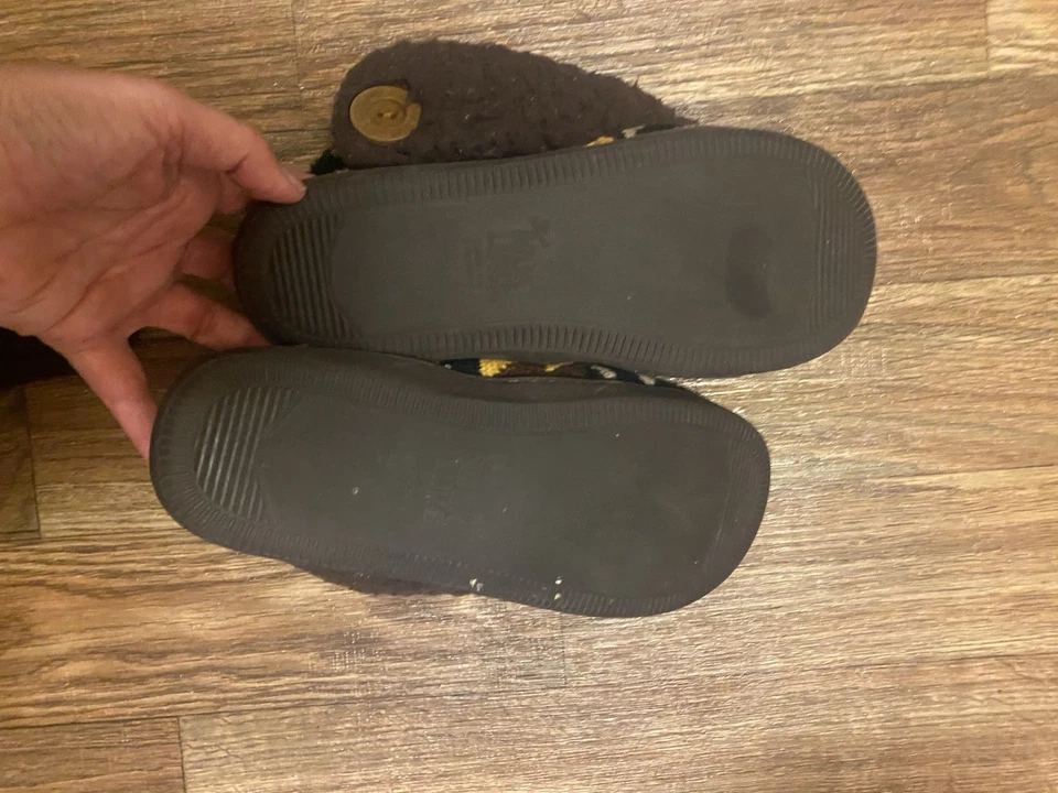 Muk Luks Womens Haven Knit Slipper Shoes Ankle Booties XL 11 12 Aztec Print Fur - Image 4 of 4