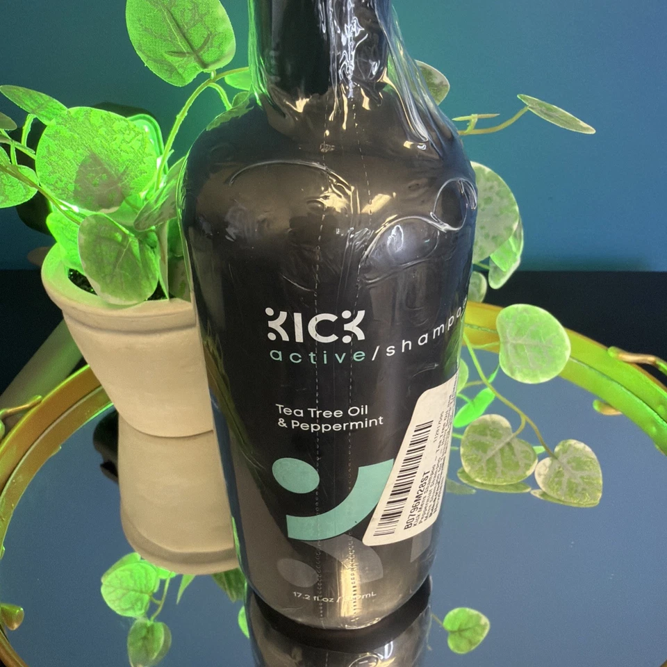 1X Anti Dandruff Shampoo for Men - Peppermint and Tea Tree Oil, Natural, 17.2 oz - Image 4 of 4