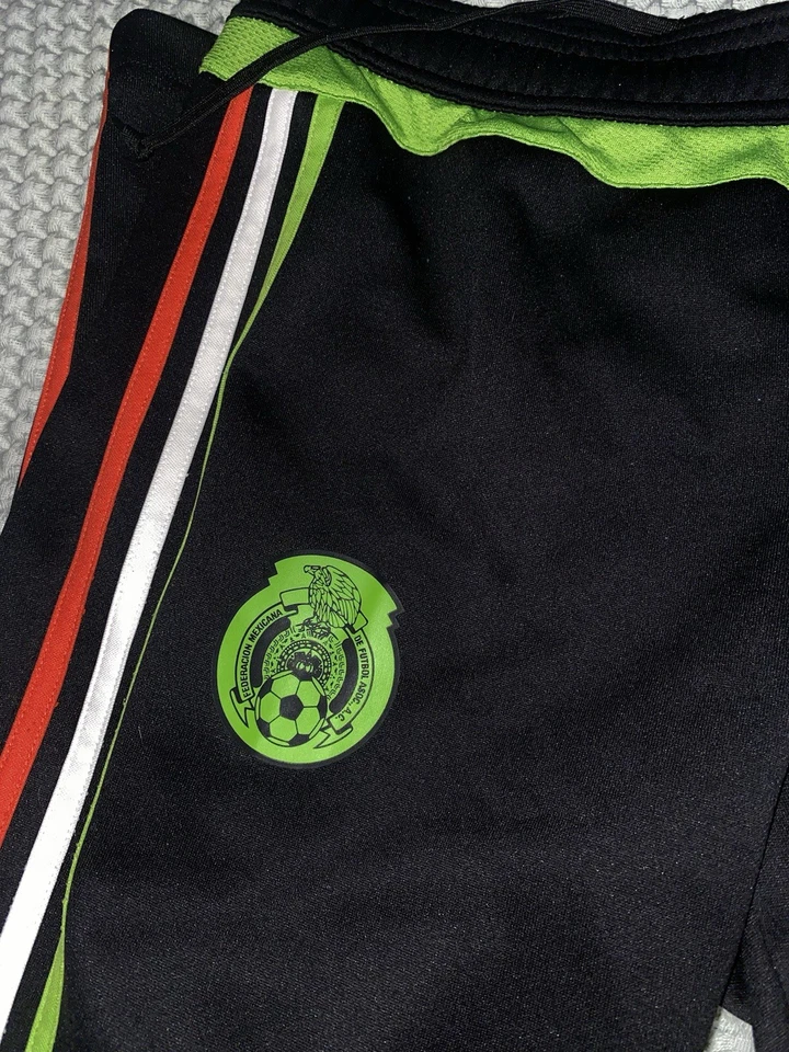 Adidas Mexico Training Soccer Pants Climacool Size XS - Small Fits Also - RARE - Image 3 of 4