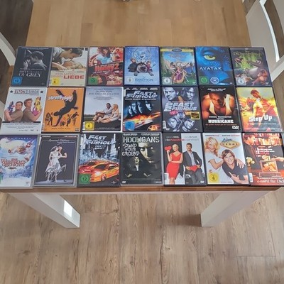 DVD Film Konvolut (gemischt)   u. a. Avatar, Fast & Furious, 8 Mile, Peter Pan
