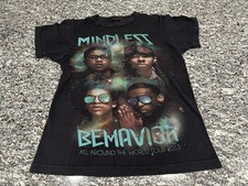 Mindless Behavior All Around The World Tour 2013 Ladies Shirt Sz XS