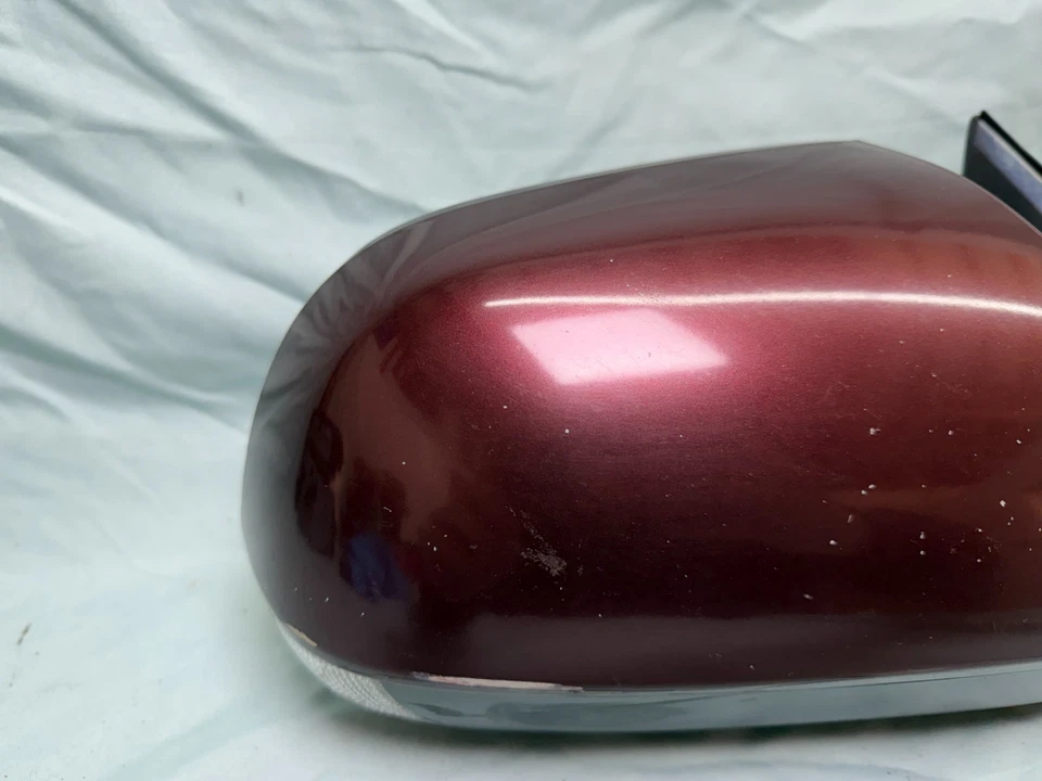 2009-2014 Acura TSX пассажира справа RH питания боковой вид двери зеркало красный 10 проводов - Изображение 4 из 4