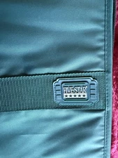 Vintage.1990’s Mead Zipper Binder Notebook 3 Ring Green Five Star.