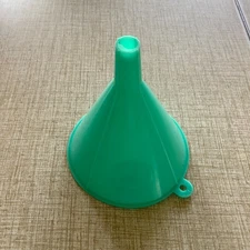 Vintage FULLER BRUSH CO. Promotional Mint Green USA Kitchen PLASTIC FUNNEL New