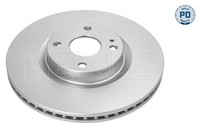 2X Bremsscheibe MEYLE-PD: Advanced Performance And Design. Meyle 35-15 521 0046/
