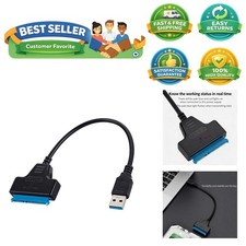 Fast SATA to USB 3.0 Adapter - Ideal for Storage Expansion Data Retrieval
