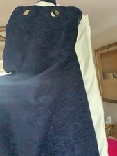 Huge navy blue Blackout Curtains
