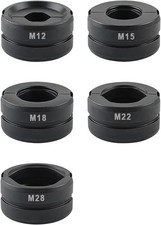 Pressbacken M12&ndash;M28 f&uuml;r Kupfer-, Stahl- und Edelstahlrohre &ndash; Kontur-Set