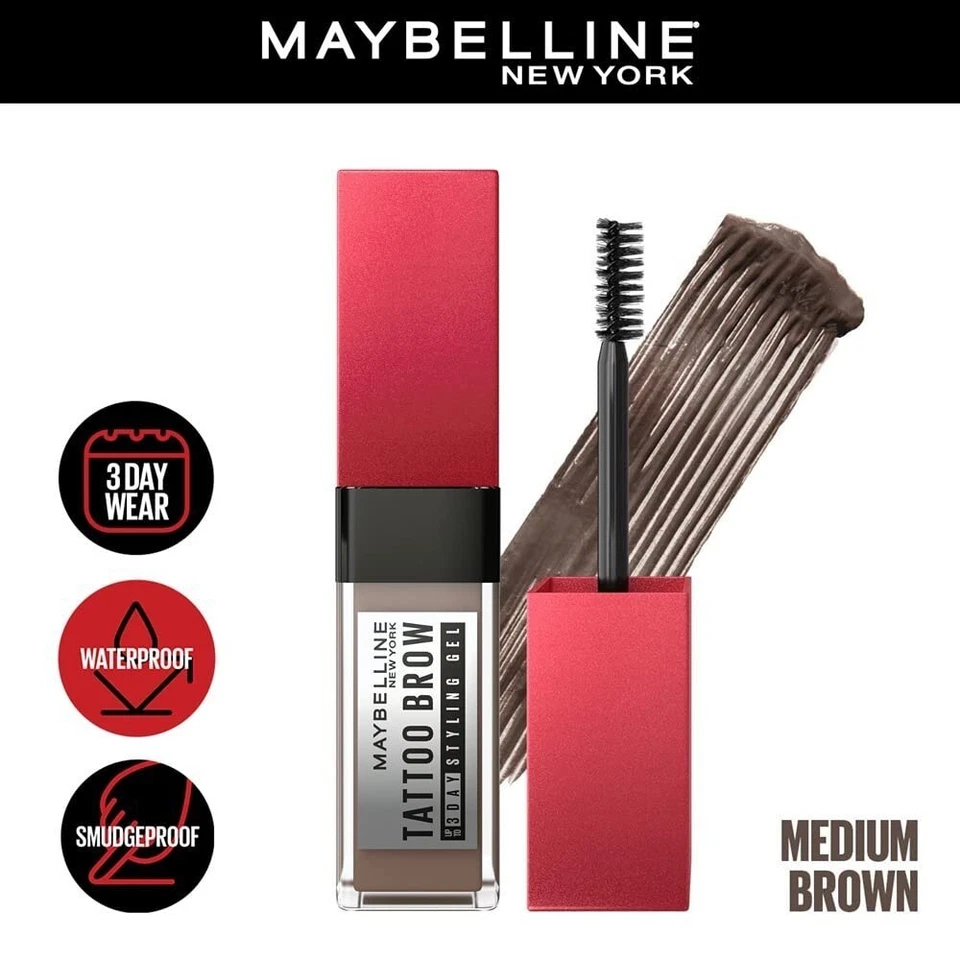 ♡LOT OF THREE♡Maybelline New York Tattoo Brow 3 Day Styling Brow Gel... - Image 3 of 4