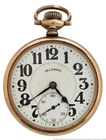 Illinois Bunn 19j Motor Barrel 4214360 Antique Pocket Watch to Fix