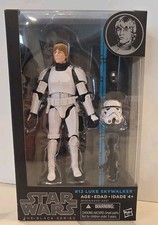 Star Wars The Black Series Blue Line  12 Luke Skywalker Stormtrooper - New