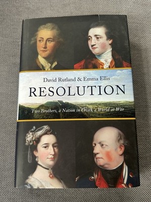 RESOLUTION - New Head Of Zeus Hardback SIGNED Book By David Rutland & Emma Ellis