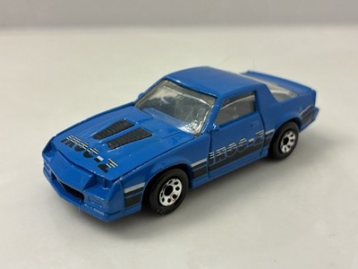 Matchbox MB51 Blue Chevorlet Camaro IROC-Z Diecast With Opening