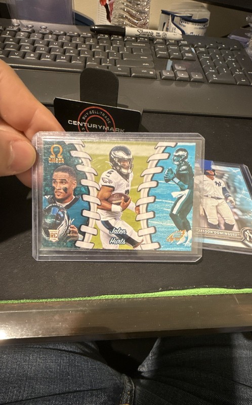 2020 Panini Chronicles - Omega Jalen Hurts #O-5 (RC)