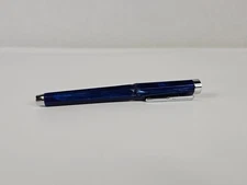 Conklin Nozac Ohio Blue Fountain Pen (EF EXTRA FINE NIB) Used