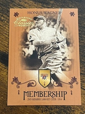 2003 Donruss Classics #M3 Honus Wagner Membership #/2500