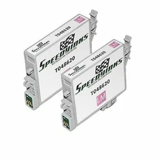 2PK T048620 48 for Epson LIGHT MAGENTA Ink Cartridge RX500 RX600 RX620 R200 R220