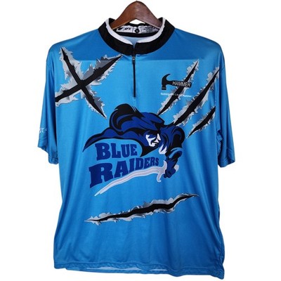 Lindsey Wilson College Blue Raiders Bowling Jersey Men's 2XL Apparel EFX Hammer