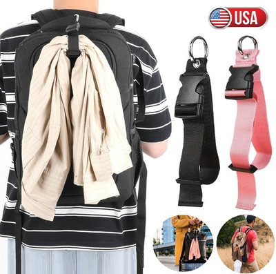 #ad 2× Adjustable Add a Bag Luggage Strap Luggage Straps to Connect Two Suitcases US $9.49