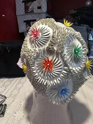 MCM 70s Spiky Flower Swim Cap   Fashy 414A   Avant-Garde Kitsch