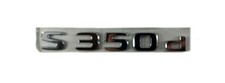 MERCEDES S-CLASA W222 W223 Heckklappenemblem S350d ORIGINAL MERCEDES S-CLASA W222 W223 Heckklappenemblem S350d ORIGINAL