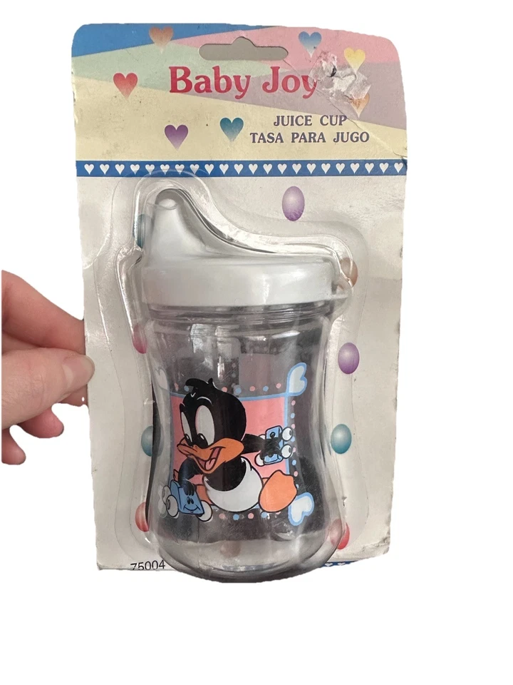 Gerber Baby Looney Tunes Vintage Viaje Sippy Cup Roadrunner Wile Años 90 Foto 4 de 4