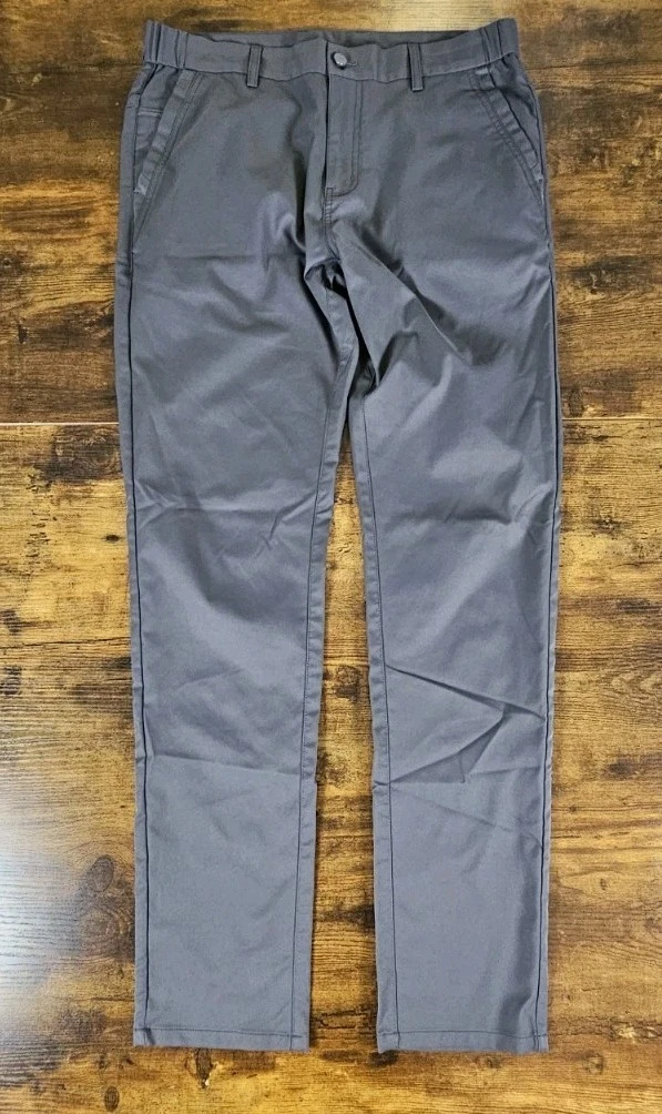 Jack Archer Jetsetter Tech Pants 33x32 Charcoal Stretch Golf