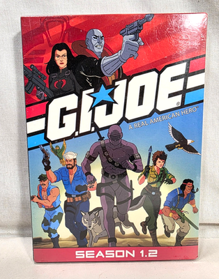 GI Joe Season 1.2 DVD 4 Disc Box Set New Sealed GiJoe Arah Hasbro