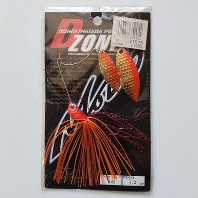 Evergreen D Zone 1/2oz Lure Pre-Spawn Dynamite Fishing Bait, Used
