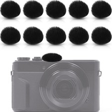 10 Camera Mic Windscreens - Furry Wind Muffs for DSLRs  Outdoor Use