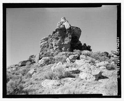 Pointed Butte Pueblito,Cibola Canyon,Dulce,Rio Arriba County,NM,New Mexico,4