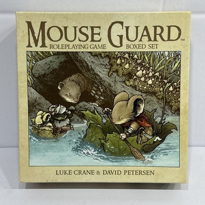 Mouse Guard Roleplaying Game Boxed Set Luke Crane & David Petersen